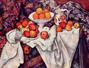 Paul Cezanne Stilleben mit Apfeln und Orangen Sweden oil painting artist